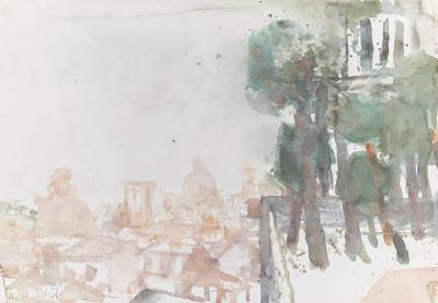 Rom, Blick vom Kapitol Richtung Piazza Venezia