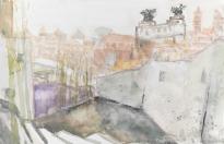 Rom, Treppe auf dem Aventin, Monumento a Vittorio Emanuele II