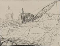 London, Sandgrube, St. PaulÂ´s Cathedral