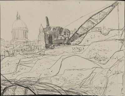 London, Sandgrube, St. Paul´s Cathedral