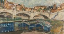 Rom, TiberbrÃ¼cke, BAGNI
