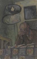 Lesender Mann (PortrÃ¤t des Vaters)