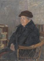 Alte Frau (Porträt der Mutter)